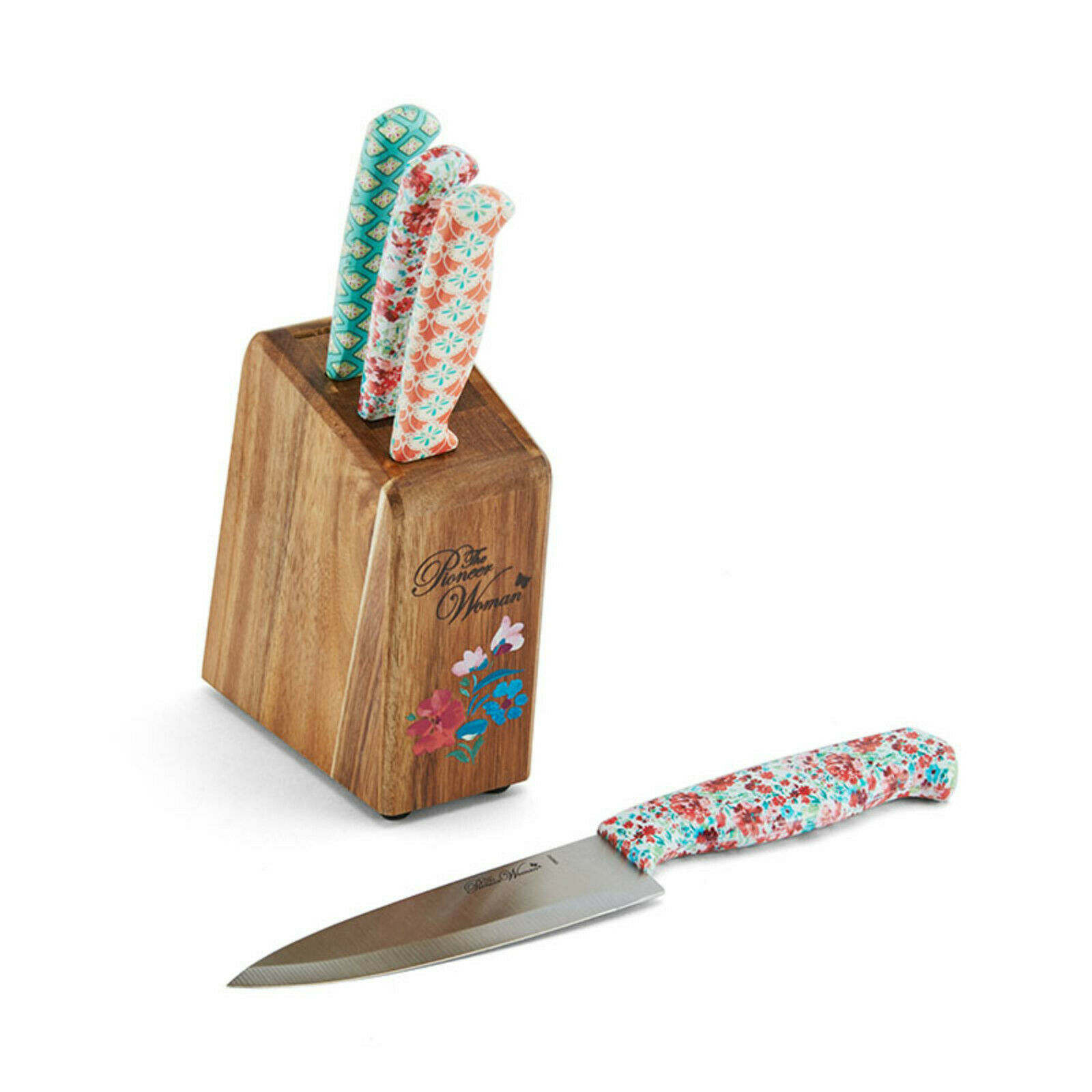 The Pioneer Woman 5-piece Cutlery Prep Set in Mazie - Fresh Stock Dated December 2025