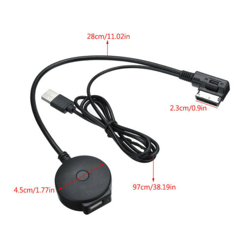 JEMAATX AMI MMI 3G Music Interface Charging Cable 3.3ft iPX Max 8 7 6 Refer Note - Fresh Stock Dated February 2026