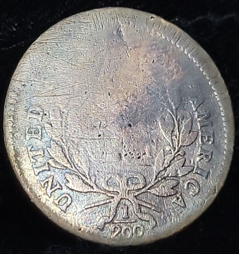 Gorgeous 1795 Half Cent C-6a No Pole Plain Edge | Old US Type Coin | READ | 1/2C - Fresh Stock Dated February 2026