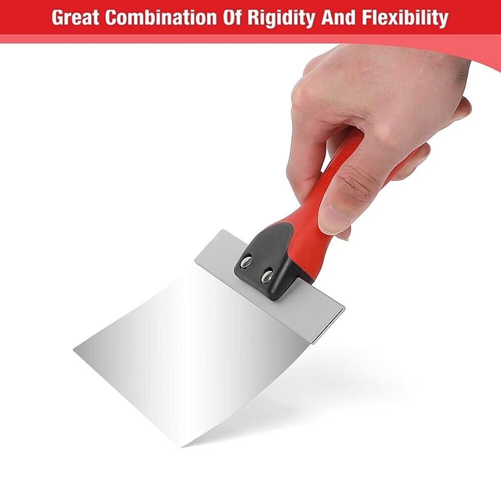 Goldblatt 5PC Stainless Steel Taping Knife Scraper Tool Set 6'' 8''10''12'' 14'' - Fresh Stock Dated February 2026