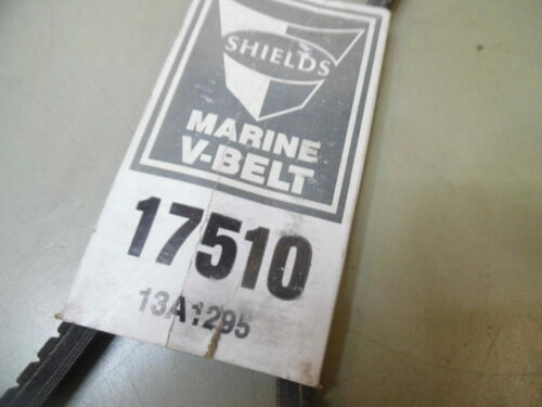SHIELDS Sierra 18-17510 13A1295 Marine Boat V-BELT - LOT OF 3 - Fresh Stock Dated February 2026