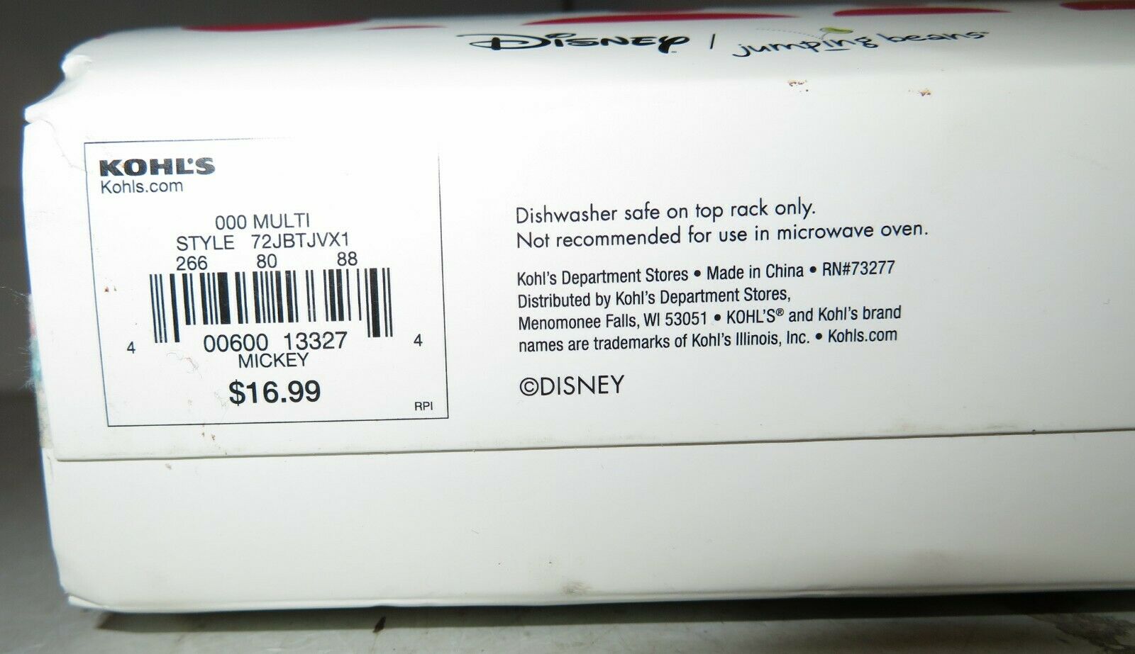 Disney Mickey Mouse Freezer Pop Maker Molds Set of 4 BPA Free New Jumping Beans - Fresh Stock Dated February 2026