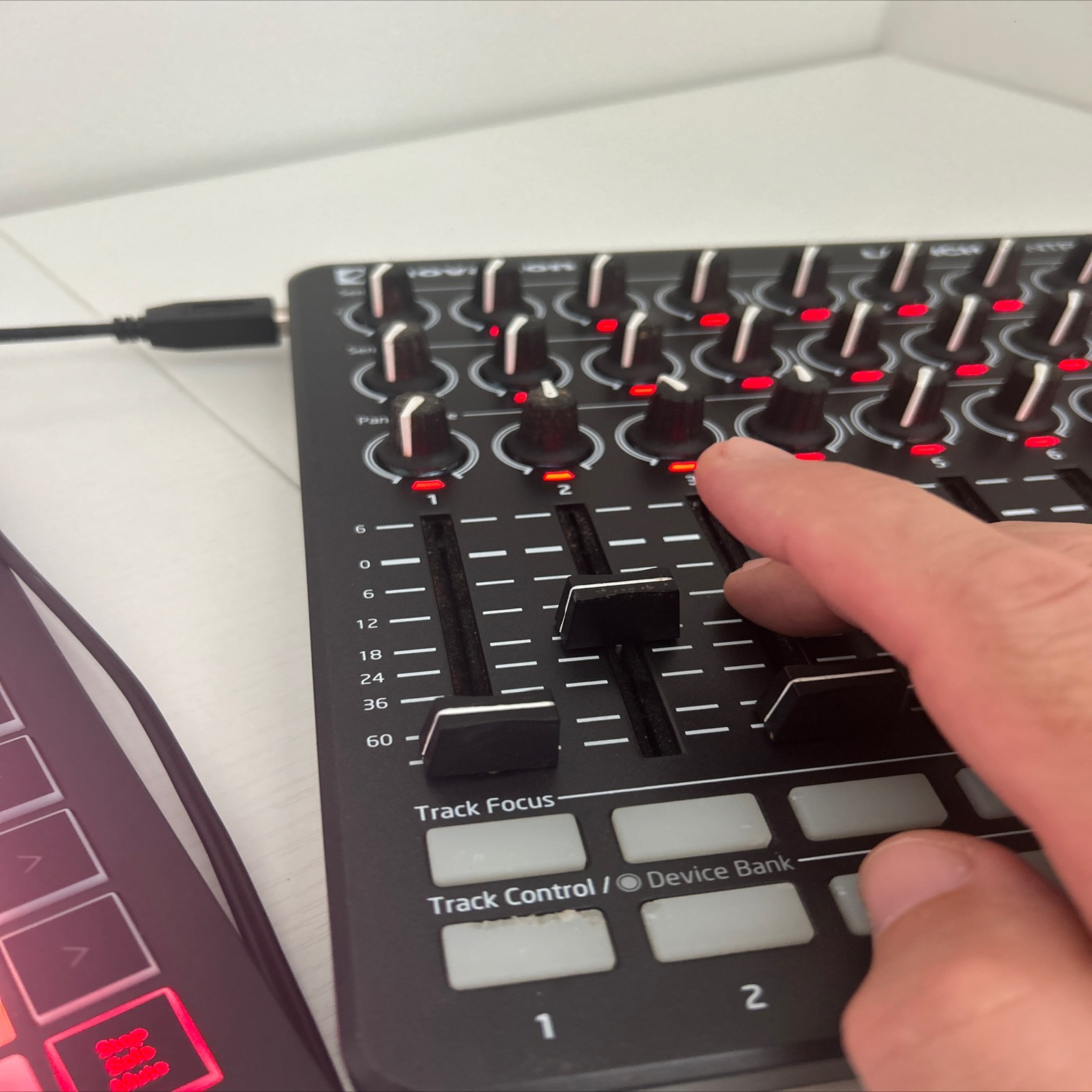 Novation Launch Control XL MIDI USB Mixer Controller for Ableton AS-IS FOR PARTS - Fresh Stock Dated February 2026