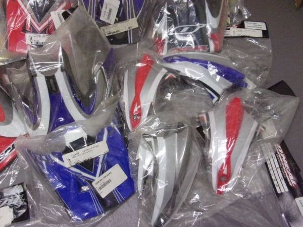 22 Assorted NOS Vintage O'Neal Helmet Parts - Fresh Stock Dated February 2026