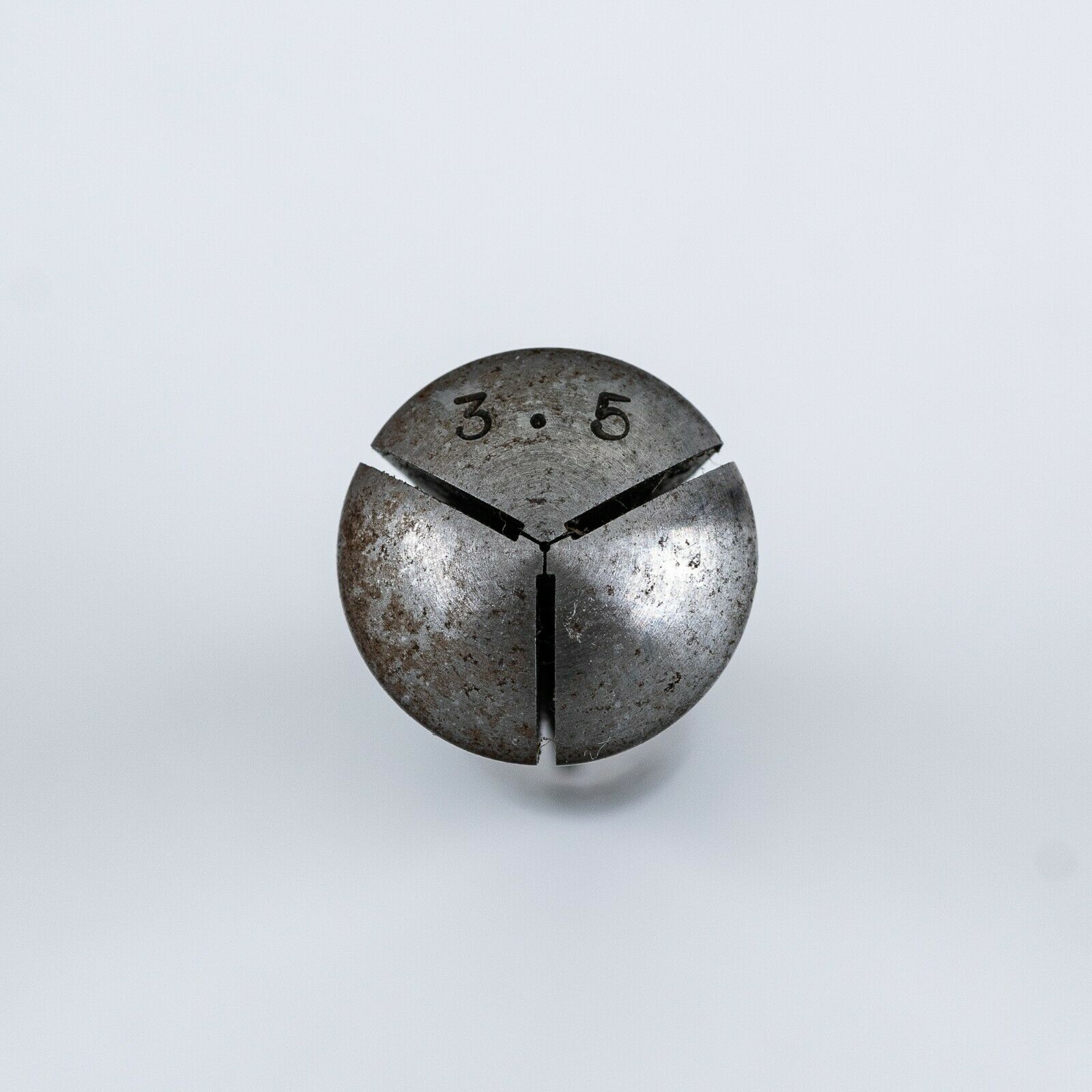 Vintage Starrett 8 mm Lathe Collet #3.5 out of an Estate! - Fresh Stock Dated February 2026