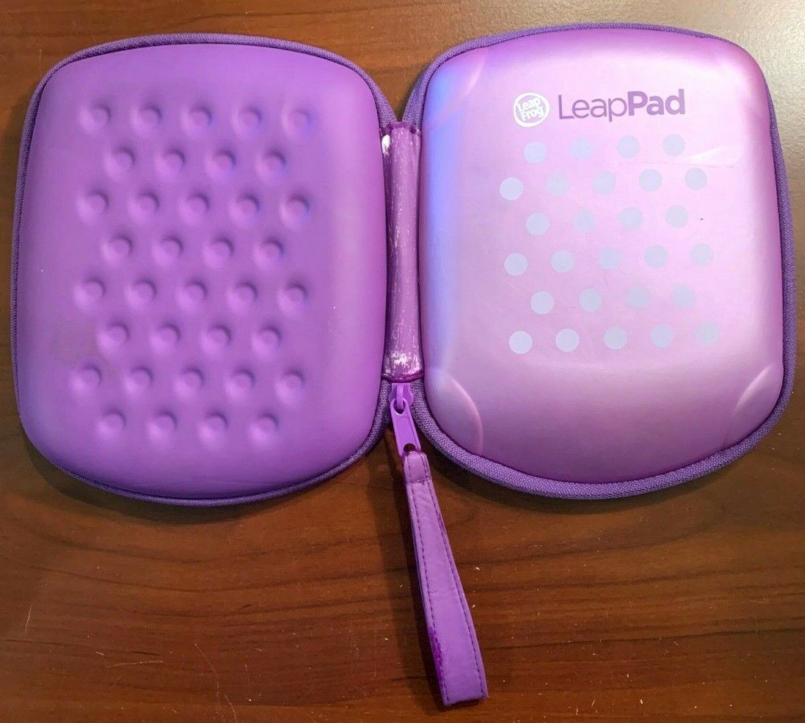 LeapFrog  LeapPad 1, 2, or 3 Explorer Carrying Case - Purple Poka Dot, Good - B - Fresh Stock Dated February 2026