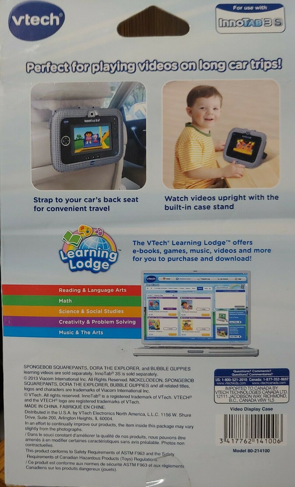 Vtech Innotab 3S Video Display Case - Fresh Stock Dated February 2026