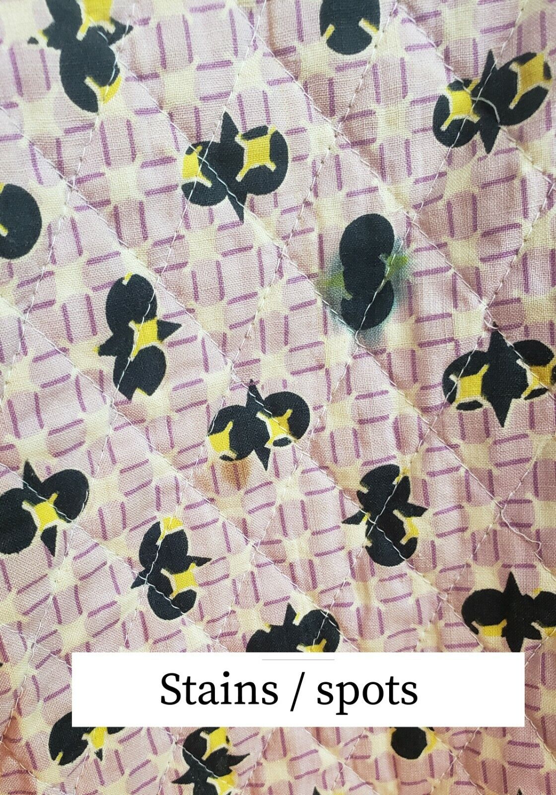 Unique Vintage 50s Rothley QUILTED CIRCLE SKIRT Swing Side Zip sz 2 - Fresh Stock Dated March 2026