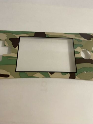 Used OEM Nintendo Camo Faceplate for Gameboy Micro- Used, scratching on screen - Fresh Stock Dated December 2025