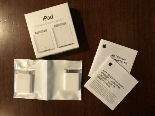 Original Apple iPad Camera Connection Kit  - MC531ZM/A - A1358, A1362 - Fresh Stock Dated February 2026