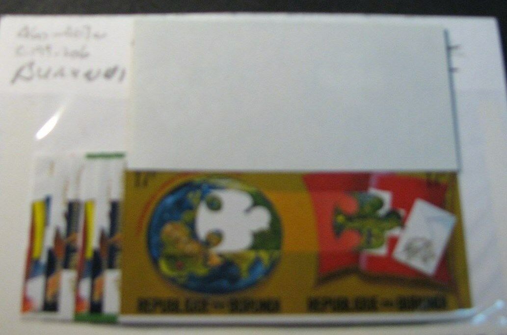 Burundi  Stamp Scott# 460-463,C199-C202  Designs 1974 MNH Imperfs.  C494 - Fresh Stock Dated December 2025