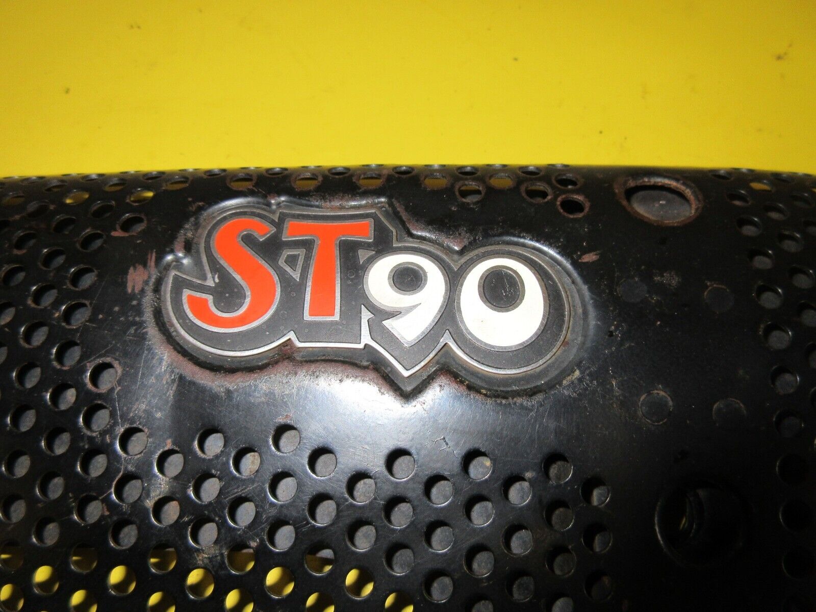 1973 Honda ST90 OEM exhaust heat shield - Fresh Stock Dated February 2026