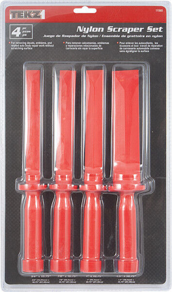 Titan 11565 4pc Nylon Scraper Set - Fresh Stock Dated February 2026