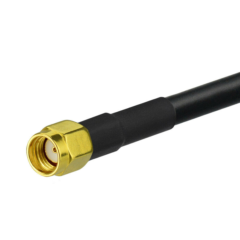 Low Loss RP-SMA Female to Male WiFi Booster Antenna Adapter Cable 1m 3.2 feet - Fresh Stock Dated December 2025