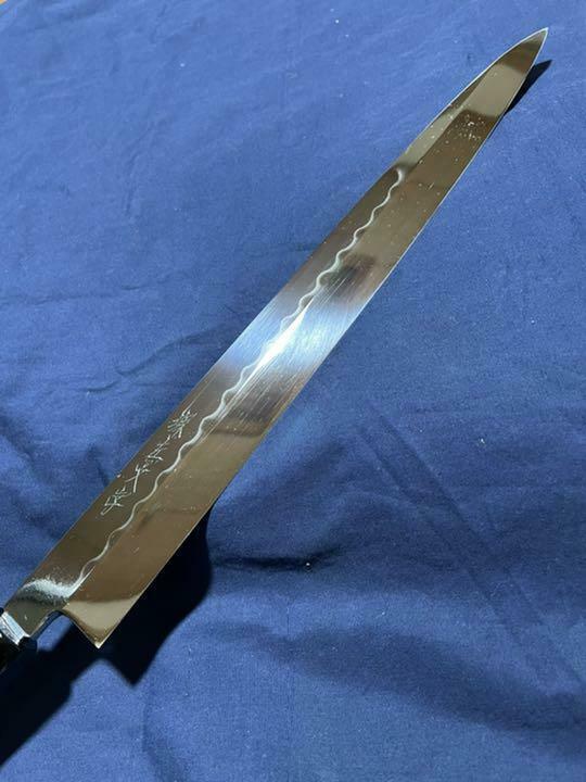 Honyaki Yanagi blade Shaku 1 33 cm Ebony pattern Sword sword forging and quenc - Fresh Stock Dated December 2025