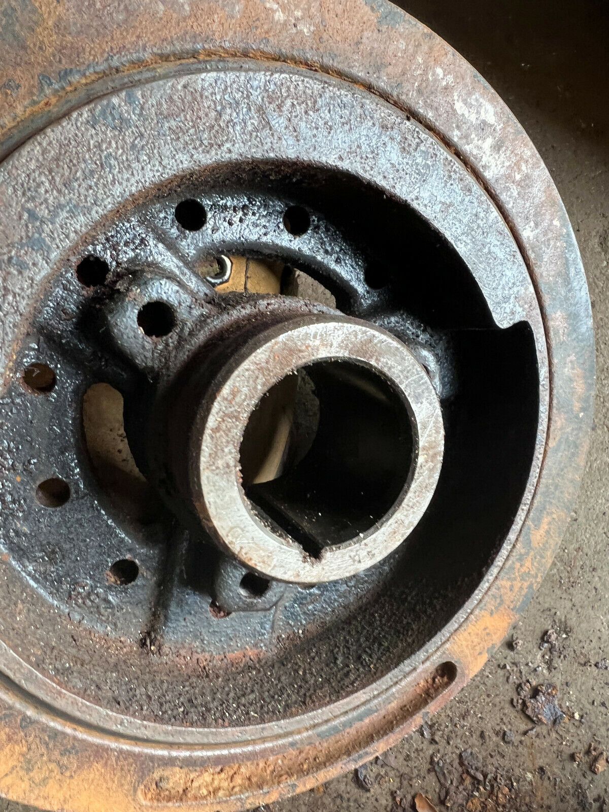 Volvo Penta 7.4L 454 GM Harmonic Balancer Damper Pulley - Fresh Stock Dated February 2026