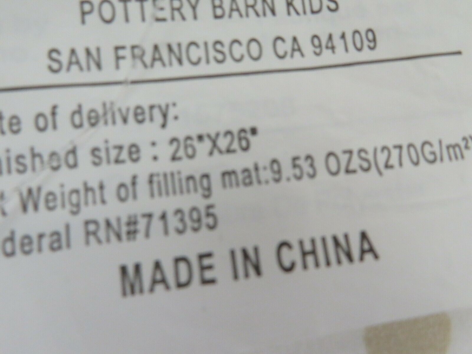 Pottery Barn Kids Gold Polka Dot  Quilted Euro Sham new - Fresh Stock Dated December 2025