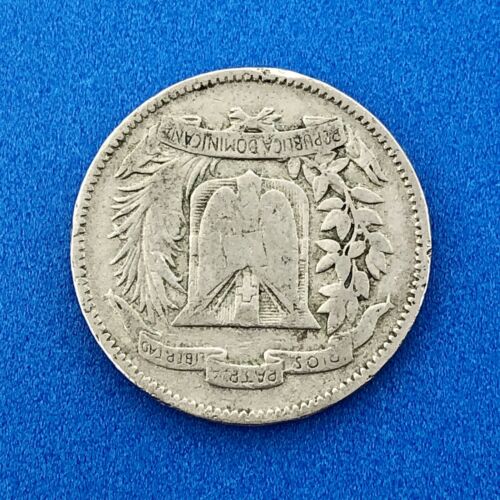 1939 Dominican Republic 5 Centavos 5 Grammos Tough Key Date Low Mintage Coin - Fresh Stock Dated February 2026