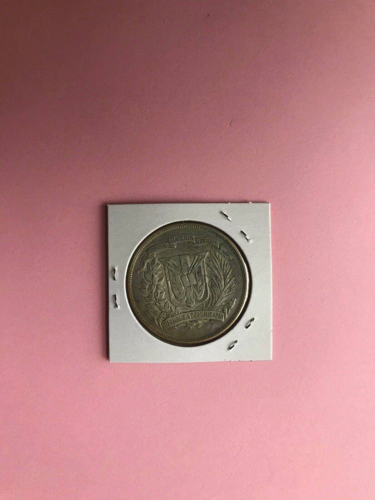 1952 UN PESO DOMINICAN REPUBLIC SILVER COIN 20,000 MINTED - Fresh Stock Dated February 2026