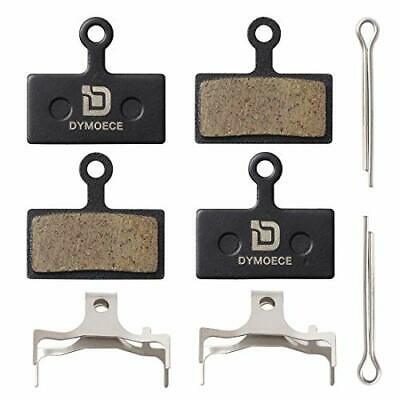 2 Pairs Bike Disc Brake Pads Compatible with Shimano Deore Resin Organic Pads - Fresh Stock Dated February 2026