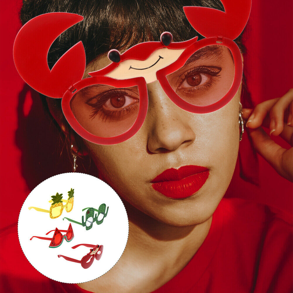 4pcs Funny Amusing Creative Novelty Party Glasses Photo Props Eyeglasses - Fresh Stock Dated February 2026