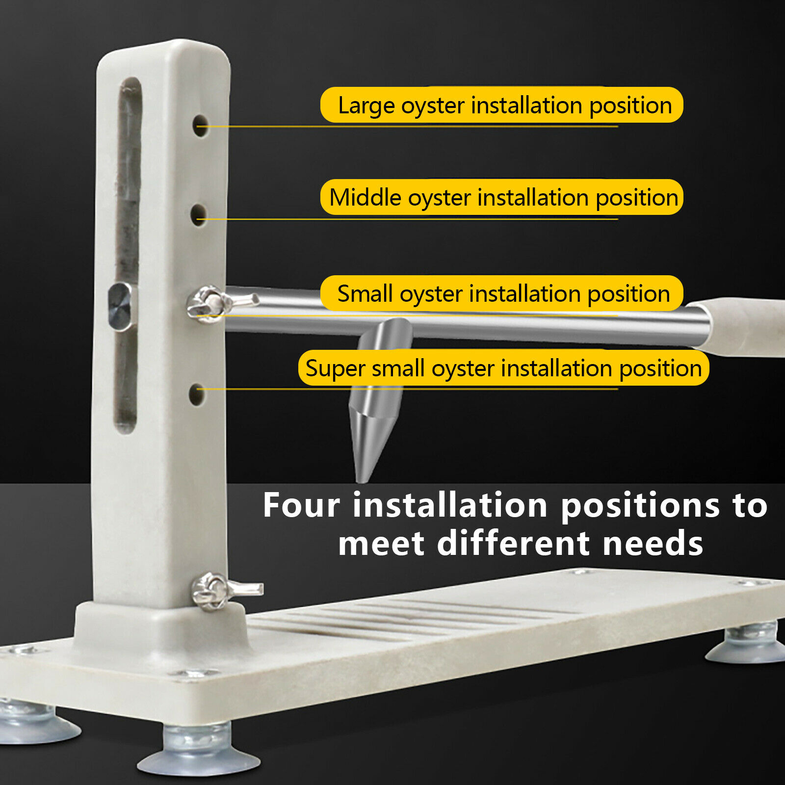 Oyster Knife Shucker Shell Seafood Opener Shucking Tool Set w/ blade * 2 - Fresh Stock Dated December 2025