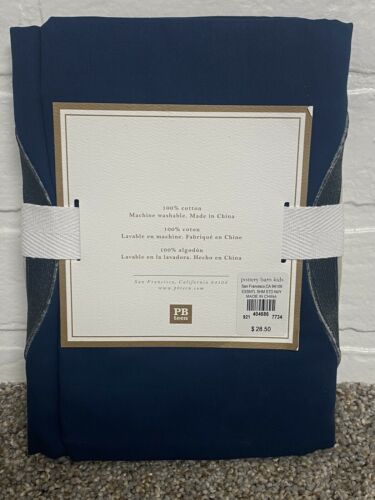 Pottery Barn Teen NFL Green Bay Packers Patch Pillow Sham Blue NWT Standard Size - Fresh Stock Dated December 2025