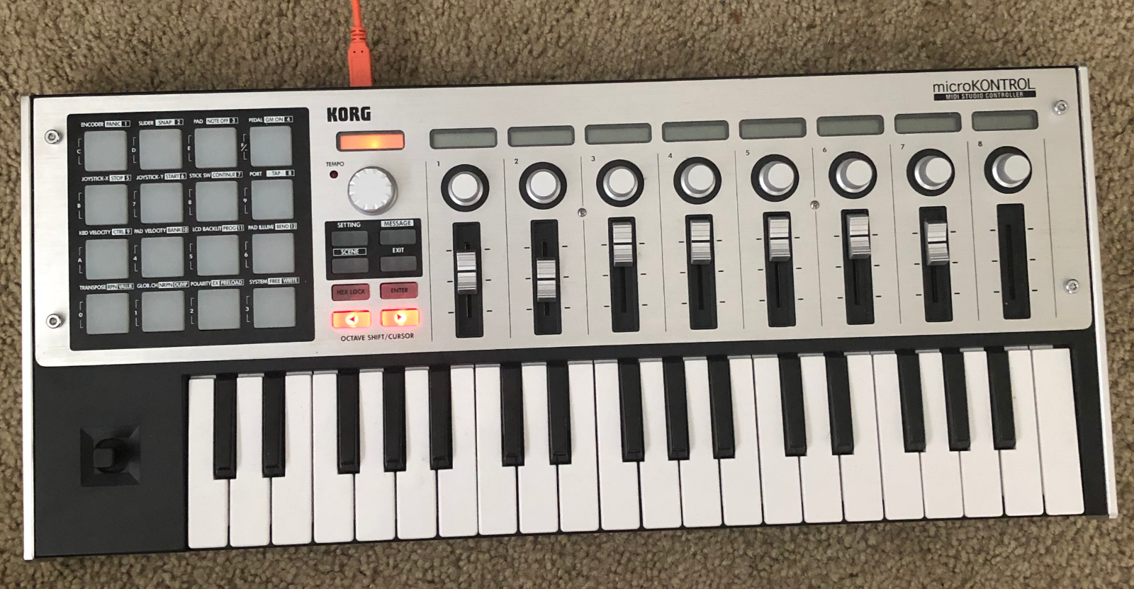 KORG MicroKontrol USED, Works but please read description - Fresh Stock Dated February 2026