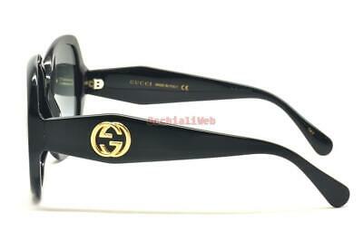 Gucci GG 0796 S Col.001 Cal.56 New SUNGLASSES - Fresh Stock Dated February 2026