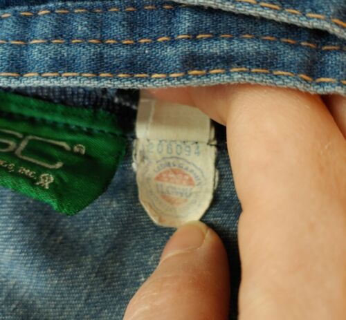 Vintage RSC Russ Togs Denim Wrap Around Midi A-Line Blue Jean Skirt Size 14 EUC - Fresh Stock Dated December 2025