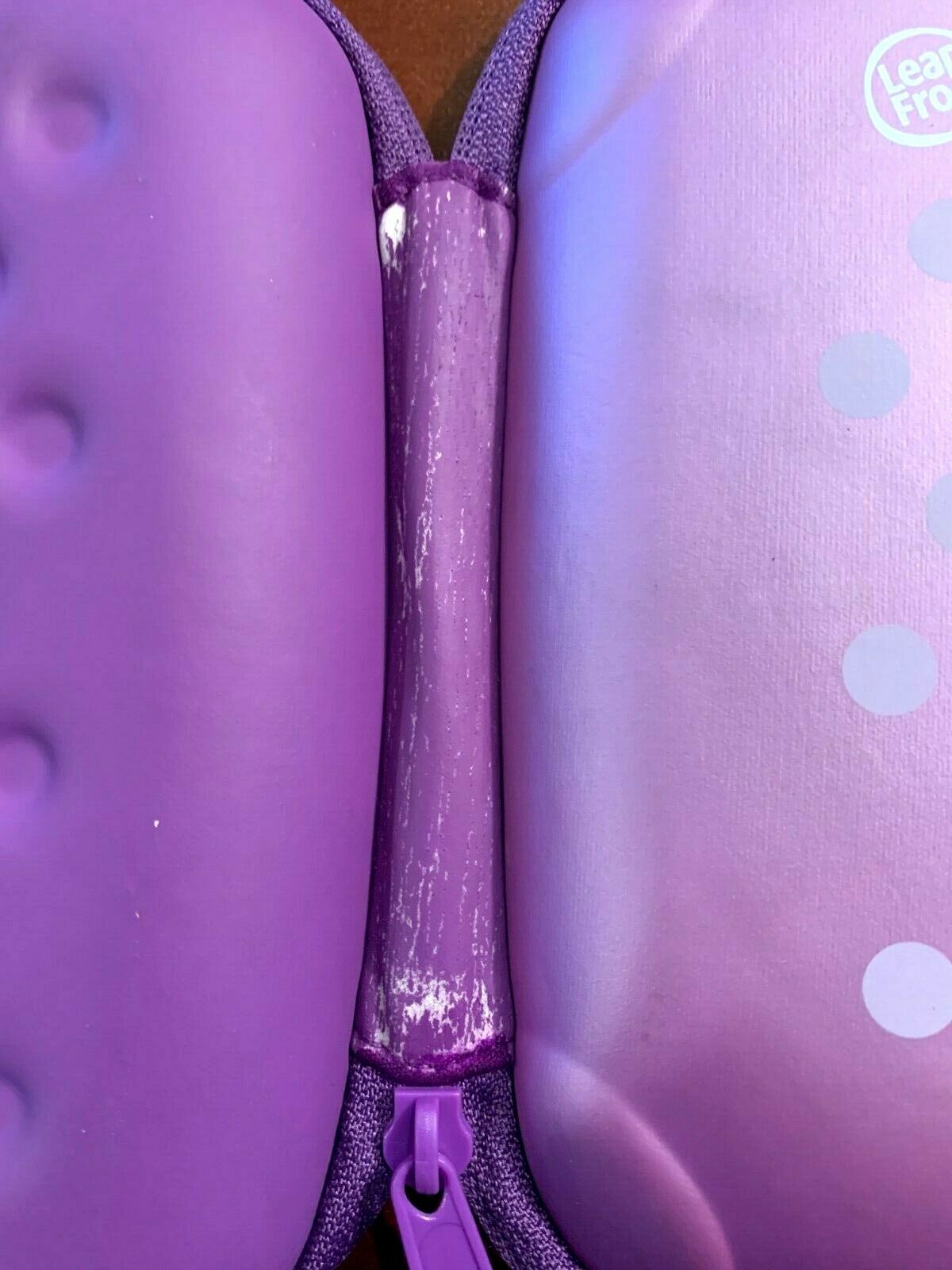 LeapFrog  LeapPad 1, 2, or 3 Explorer Carrying Case - Purple Poka Dot, Good - B - Fresh Stock Dated February 2026