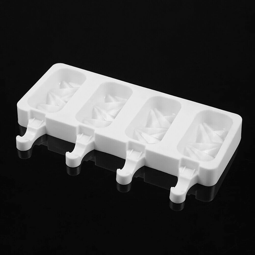 Silicone Frozen Ice Cream Mold Juice Popsicle Maker Ice Lolly Pop Mould DIY ~ - Fresh Stock Dated December 2025