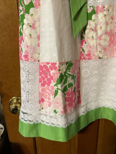 Vintage Tumbleweeds Floral Lace Patchwork Country Prairie Maxi Skirt & Sash Sz L - Fresh Stock Dated February 2026