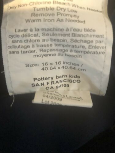 Pottery Barn Kids Star Wars Pillow Sham Case Pair 16 X 16 - Fresh Stock Dated December 2025