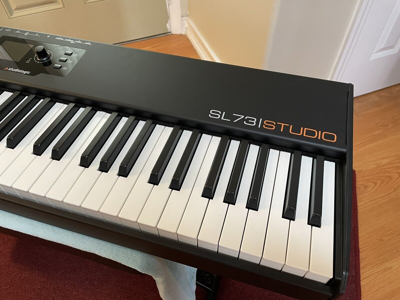 Studiologic SL-73 Weighted Controller Keyboard, 73 Keys, Fits In 61-Key Case - Fresh Stock Dated February 2026