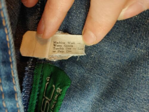 Vintage RSC Russ Togs Denim Wrap Around Midi A-Line Blue Jean Skirt Size 14 EUC - Fresh Stock Dated December 2025