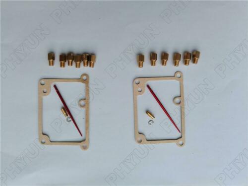 2x Carb Carburetor Main Jets & Needle Gaskets Kit Repair Sets For Yamaha Banshee - Fresh Stock Dated February 2026