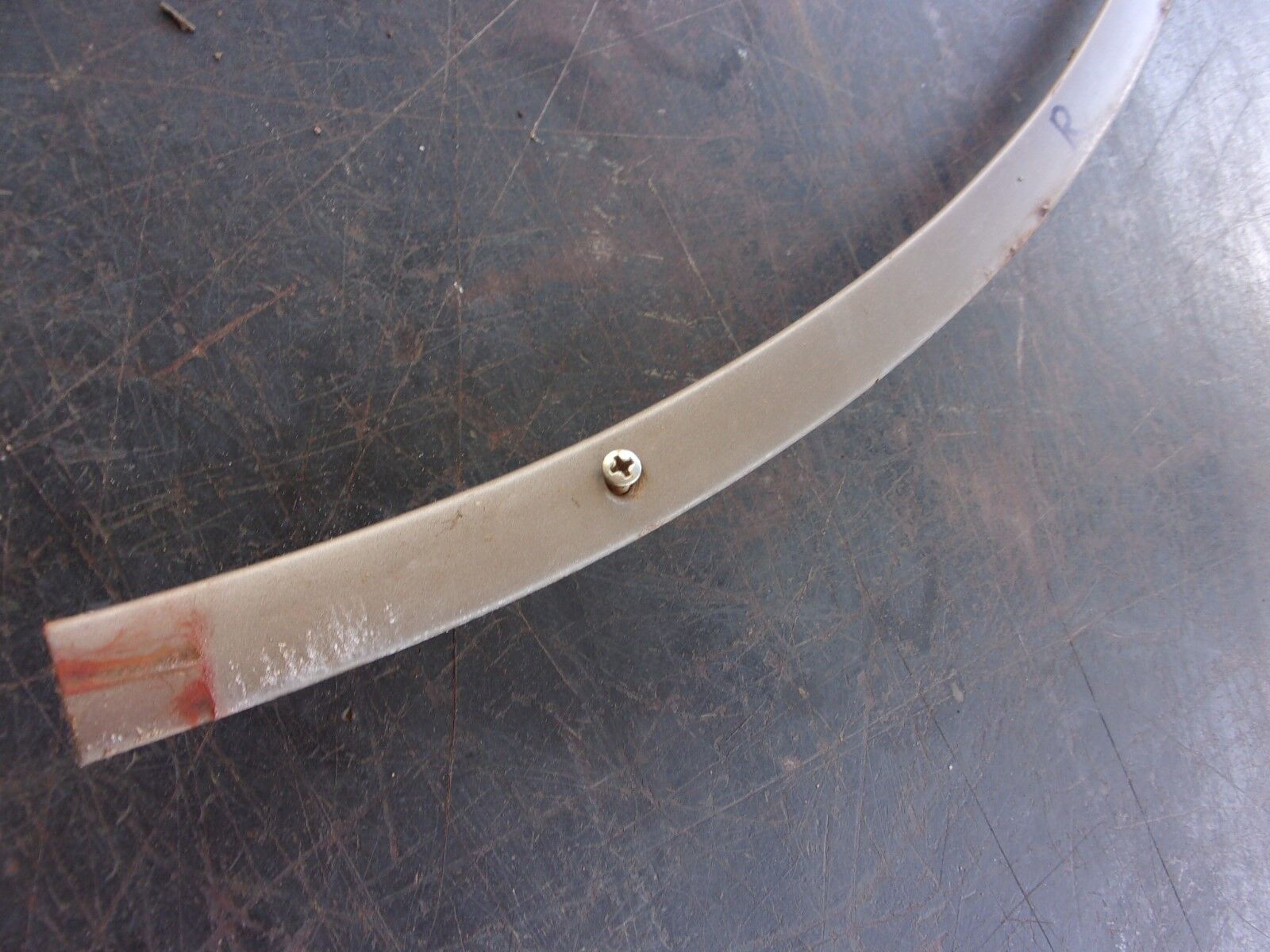 FORD FALCON STATION WAGON RIGHT REAR SEAT SIDE TRIM WHEEL WELL ARCH PIECE OEM - Fresh Stock Dated February 2026