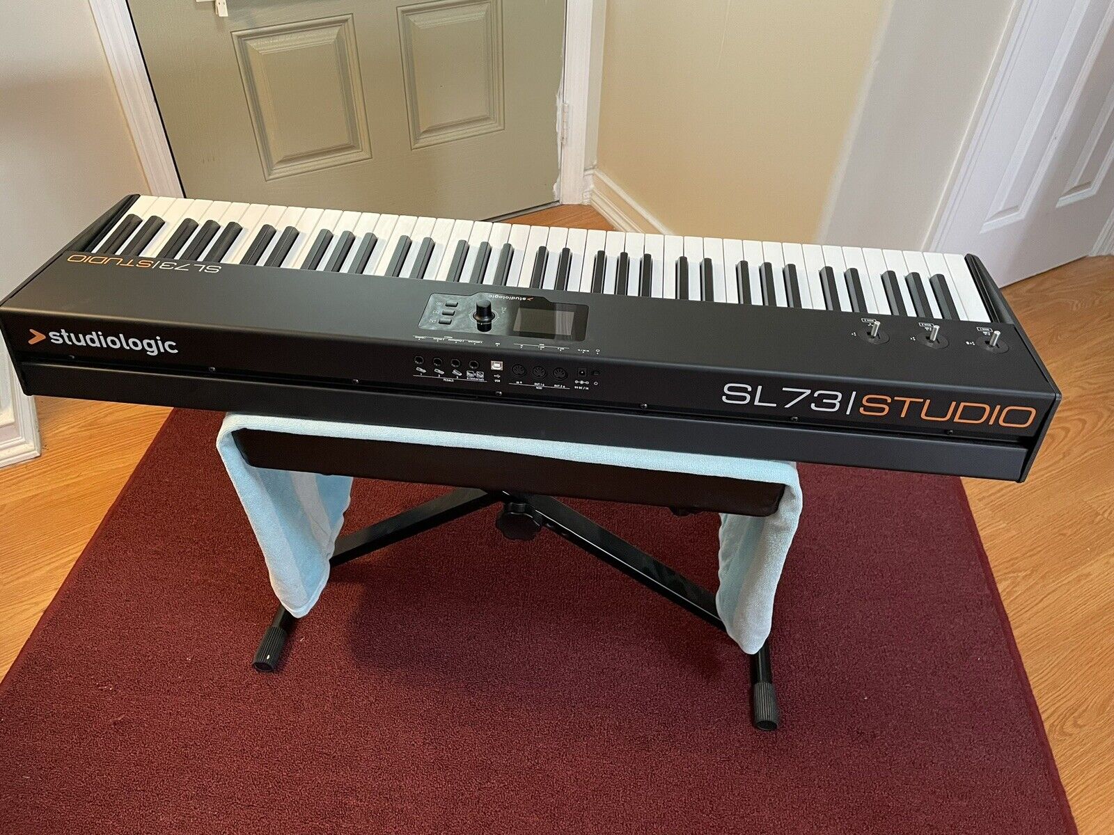 Studiologic SL-73 Weighted Controller Keyboard, 73 Keys, Fits In 61-Key Case - Fresh Stock Dated February 2026