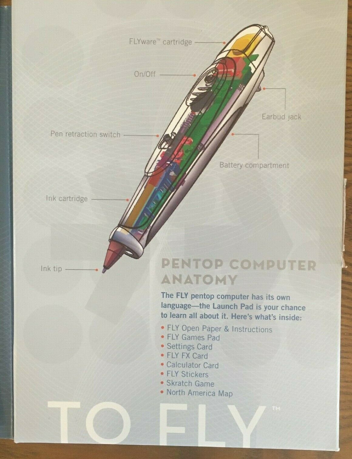 Fly Fusion Digital Pen Pentop Computer, Silver, Paper, Games, Stickers, Cards - Fresh Stock Dated December 2025