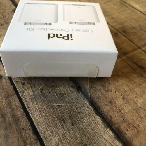 New In Sealed Box- Genuine Apple iPad Camera Connection Kit MC531ZM/A Adapter - Fresh Stock Dated February 2026