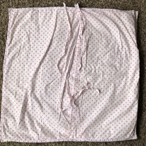 Pottery Barn Kids Claire Ikat Euro Quilted Pair of Shams Pink, Gray, White Boho - Fresh Stock Dated December 2025