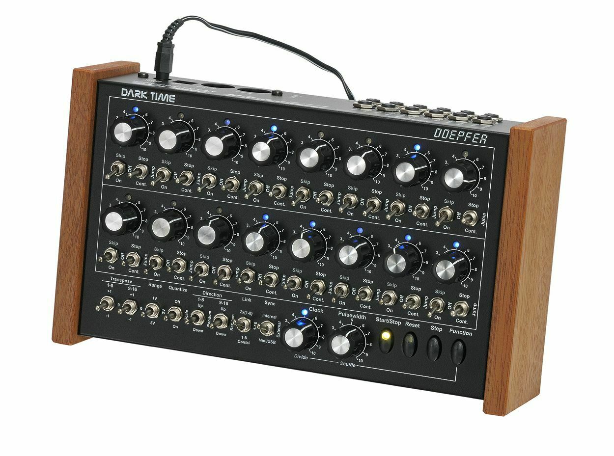 Doepfer Dark Time RED LED SEQUENCER - NEW - PERFECT CIRCUIT - Fresh Stock Dated February 2026