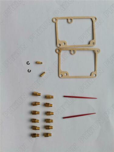 2x Carb Carburetor Main Jets & Needle Gaskets Kit Repair Sets For Yamaha Banshee - Fresh Stock Dated February 2026