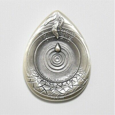 China Arya Avalokiteshvara Guan Yin Buddha High Relief Silver Medal 60g COA - Fresh Stock Dated February 2026