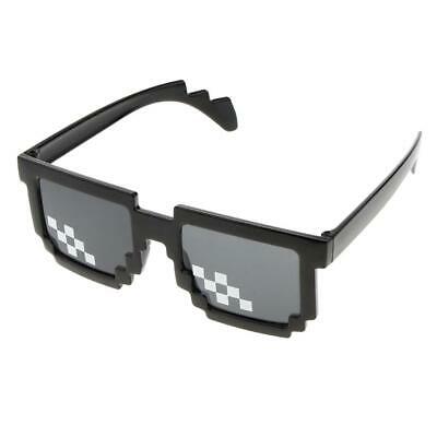 2Pcs Funny Party Sunglasses Eye Glasses Mosaic Photo Props for Adults Kids - Fresh Stock Dated February 2026