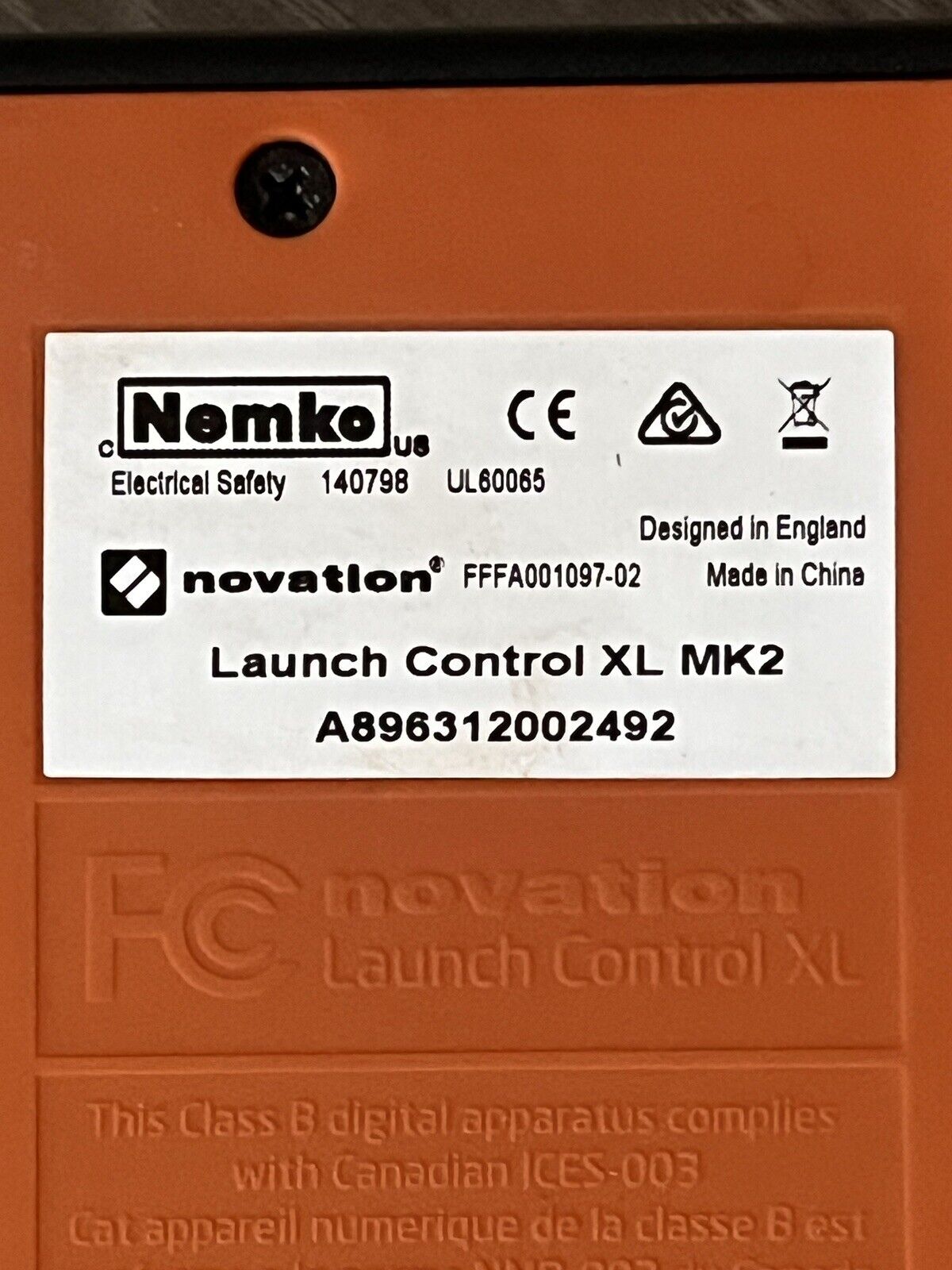 Novation Launch Control XL MIDI USB Mixer Controller for Ableton AS-IS FOR PARTS - Fresh Stock Dated February 2026