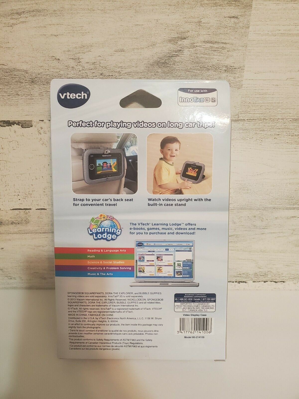 VTECH InnoTab3S Video Display Case for Kids 3-9 Years New - Fresh Stock Dated February 2026