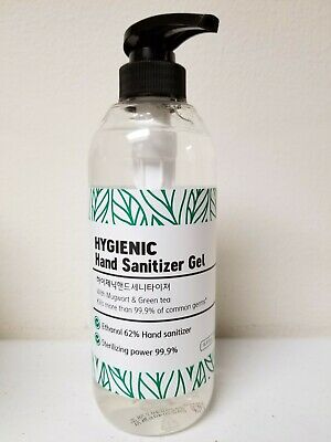 Hand Sanitizer 16.9oz/500ml Moisturizing Green Tea Aloe Extract - Fresh Stock Dated February 2026