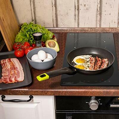 Electric Ceramic Cooktop, 2 Rings Radiant Stove Countertop Burners 12 inch - Fresh Stock Dated December 2025